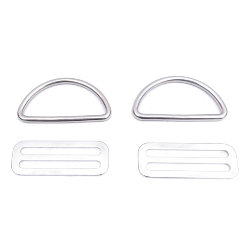 D Ring Strap - B48B-1 Set Webbing Strap Keeper D