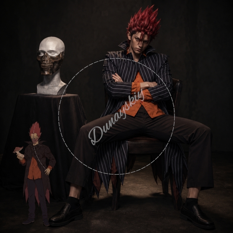 Prop En Cosplay - En エン Orange Shirt Pant Full