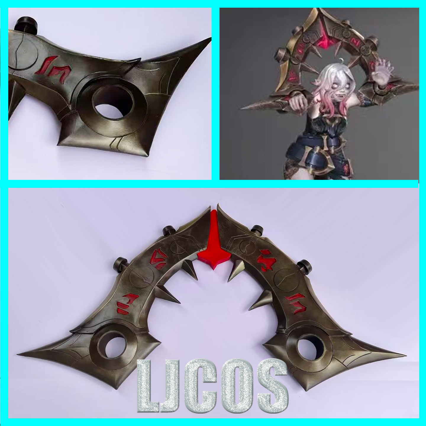 Briar Shackles LOL Cosplay Pro - đánh giá và giá Briar Cosplay Prop