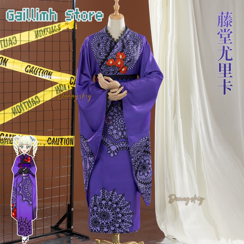 Aikatsu! Yurika Toudou Yukata  - đánh giá và giá Cosplay Prop Pattern