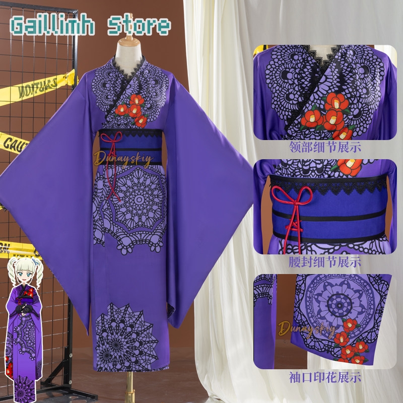 Aikatsu! Yurika Toudou Yukata  - đánh giá và giá Cosplay Prop Pattern