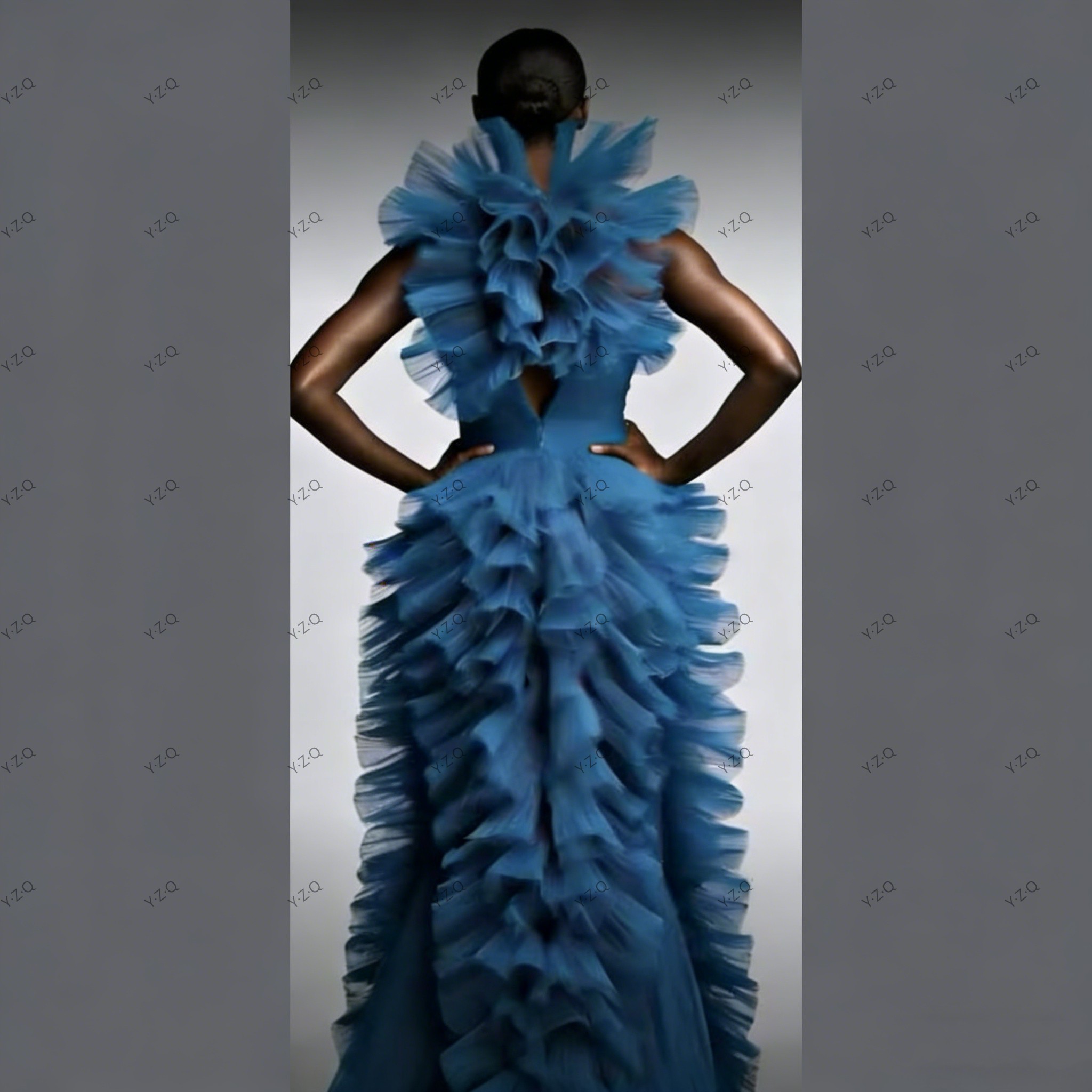 Dreamlike Blue Dresses Layered - đánh giá và giá Briar Cosplay Prop