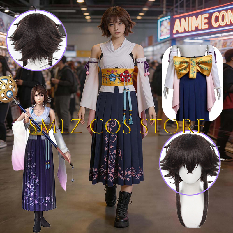Smlz FFX Yuna Cosplay Anime FF - đánh giá và giá Cosplay Prop Making