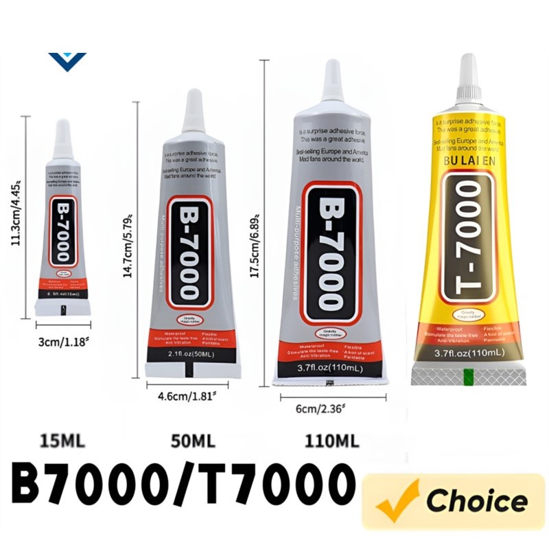 1pc 15ML 50ML 110ML B-7000 Cle - đánh giá và giá Contact Cement Glue