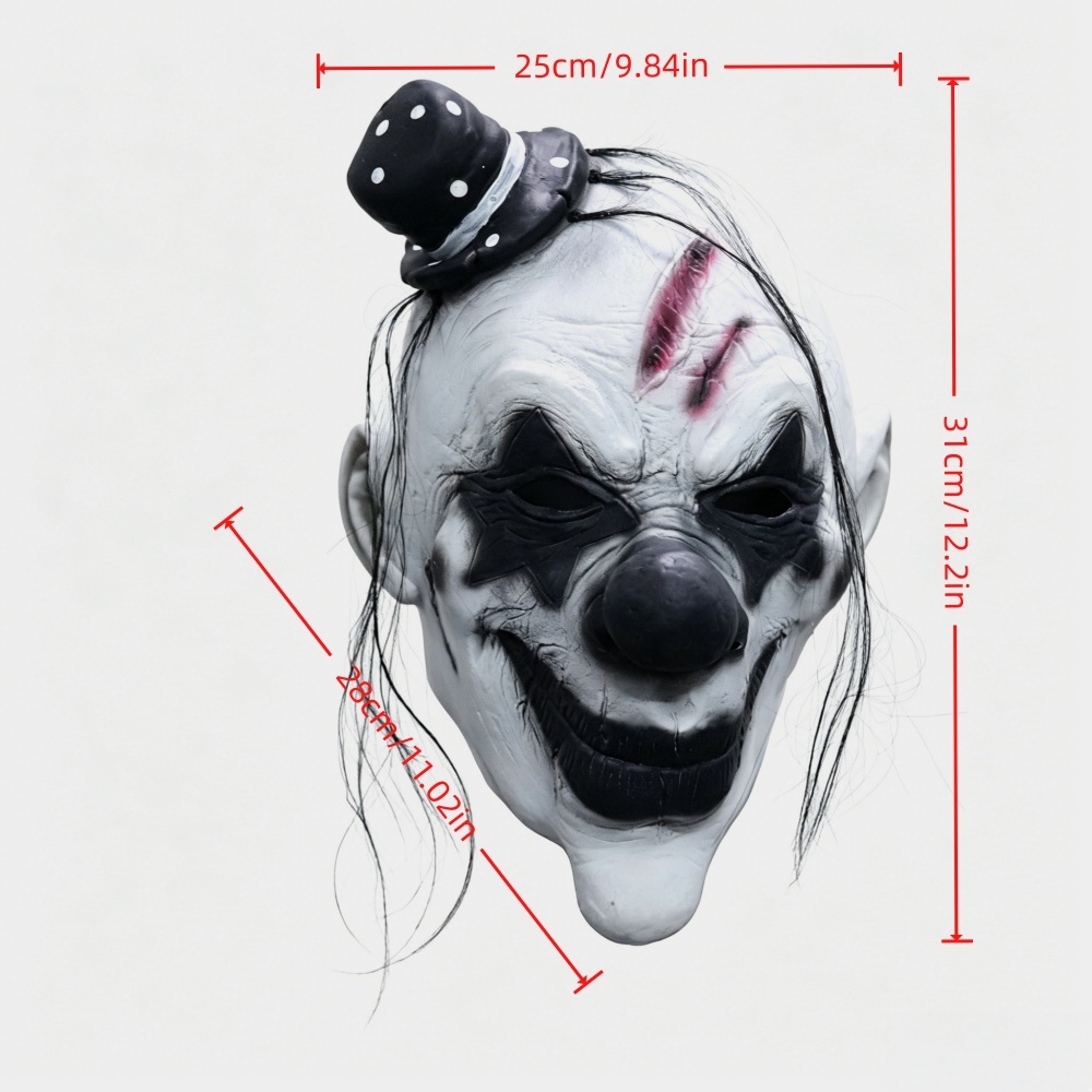 Evil Clown Mask Horror Demon F - đánh giá và giá Briar Cosplay Prop