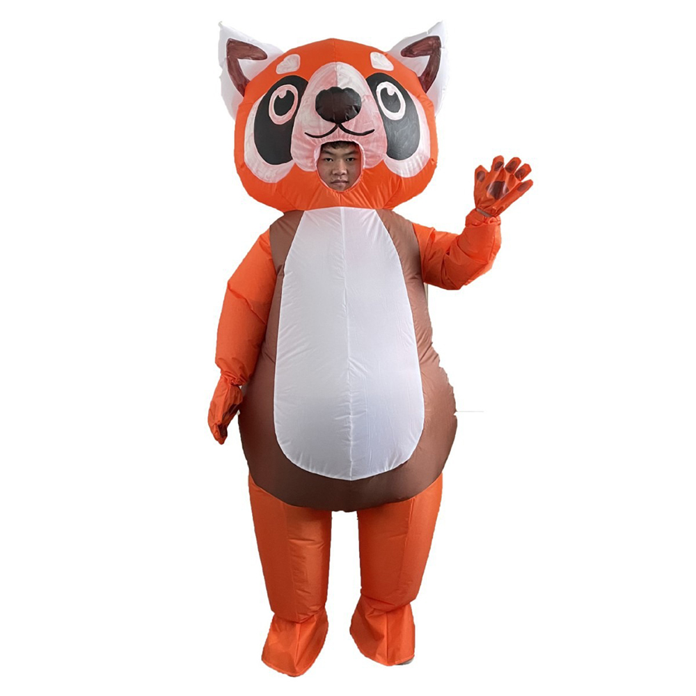 Orange Red Panda Inflatable Su - đánh giá và giá Cosplay Prop Business