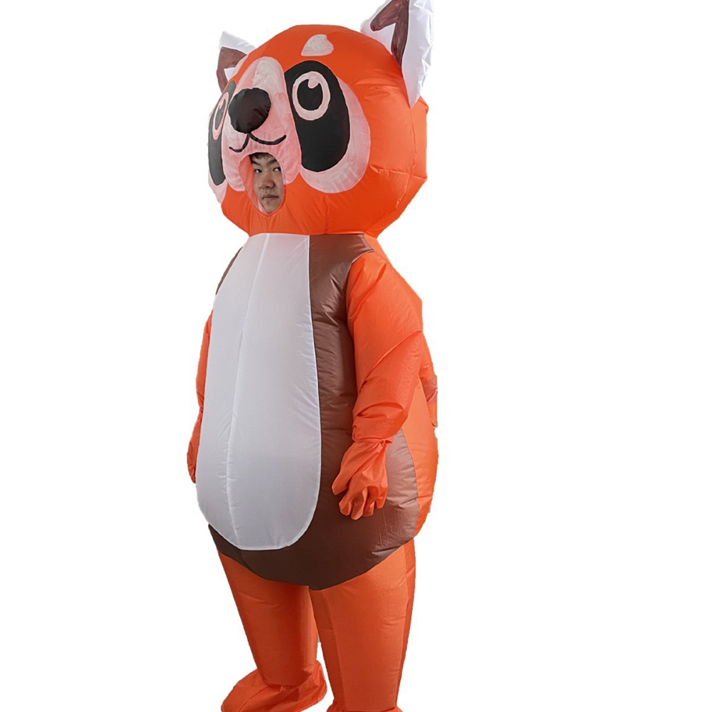 Orange Red Panda Inflatable Su - đánh giá và giá Cosplay Prop Business