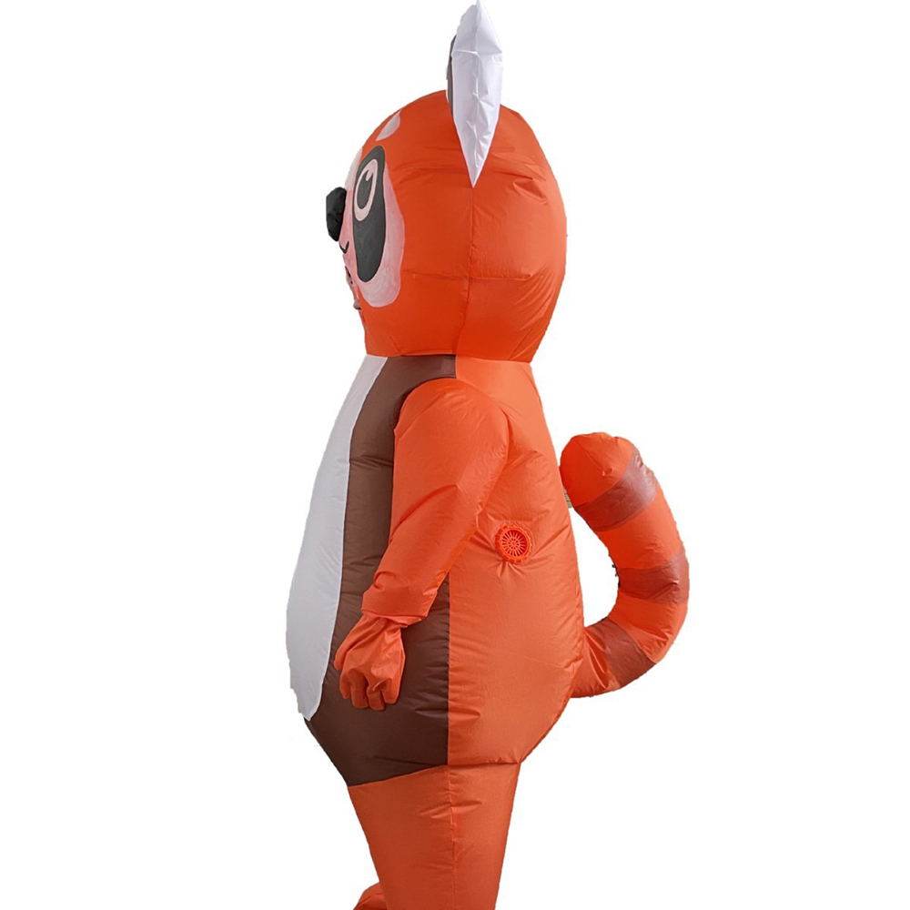 Orange Red Panda Inflatable Su - đánh giá và giá Cosplay Prop Business