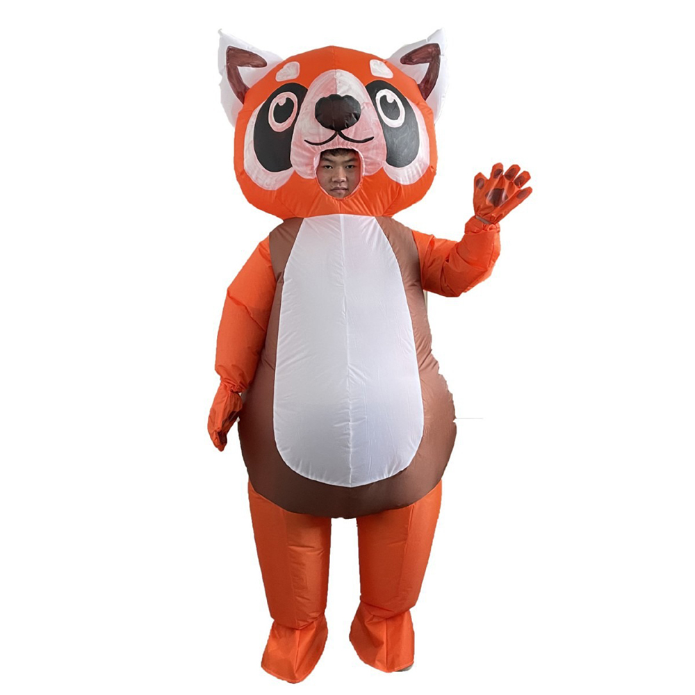 Orange Red Panda Inflatable Su - đánh giá và giá Cosplay Prop Business