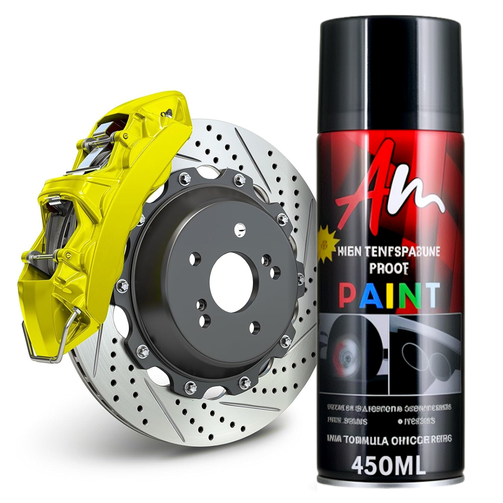 DIY Brake Caliper Paint 2K Aer - đánh giá và giá Metallic Spray Paint