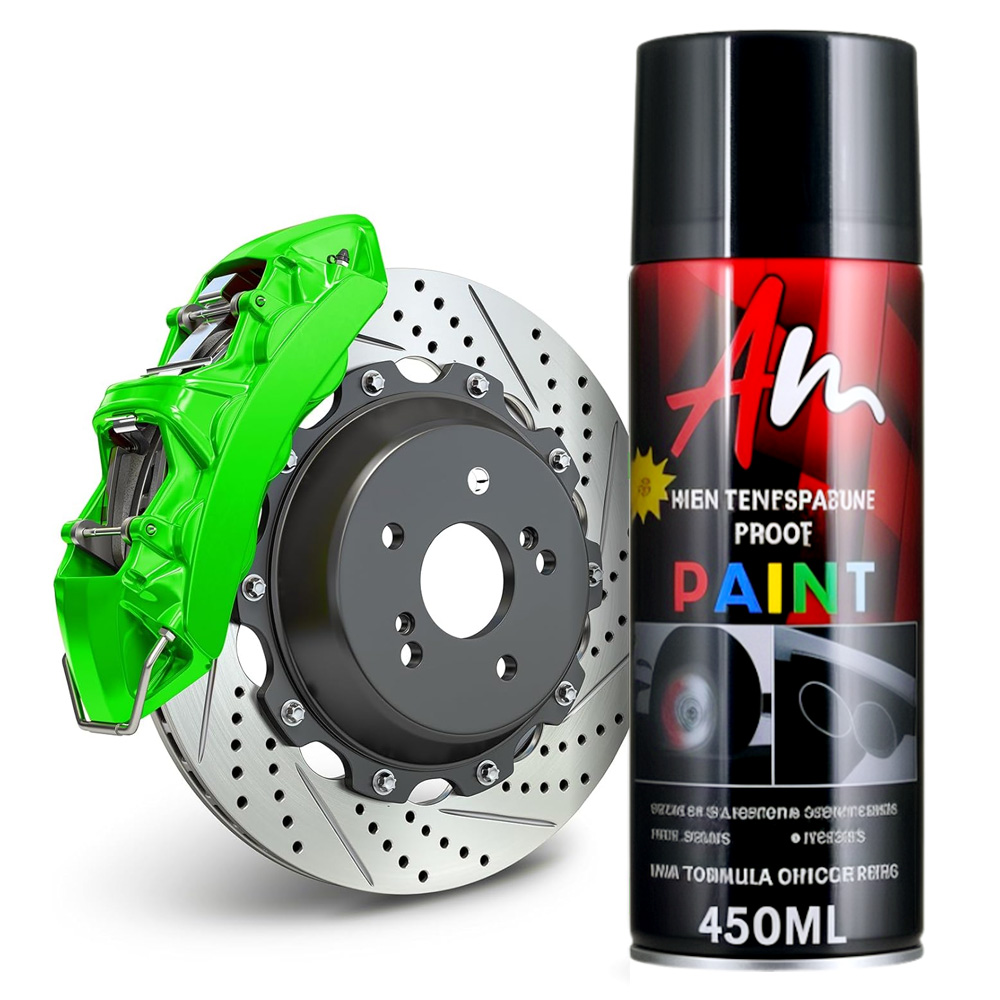 DIY Brake Caliper Paint 2K Aer - đánh giá và giá Metallic Spray Paint