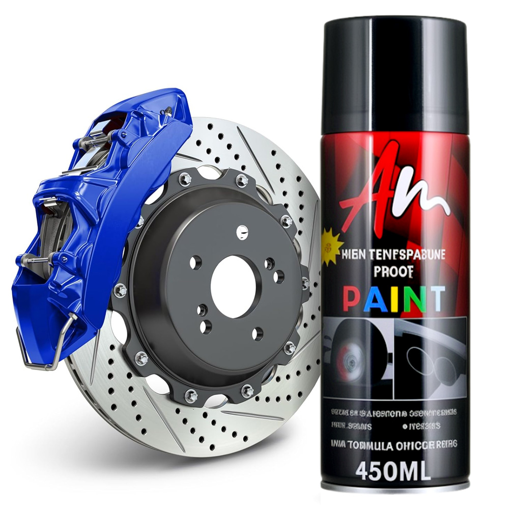 DIY Brake Caliper Paint 2K Aer - đánh giá và giá Metallic Spray Paint