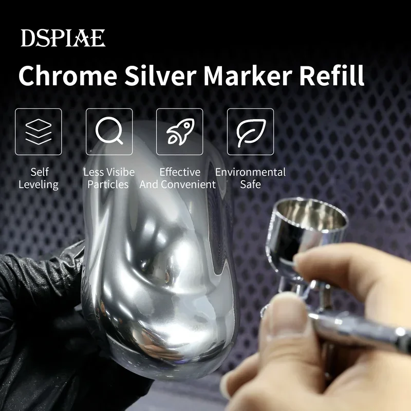 DSPIAE CR-10 DIY Chrome Silver - đánh giá và giá Metallic Spray Paint